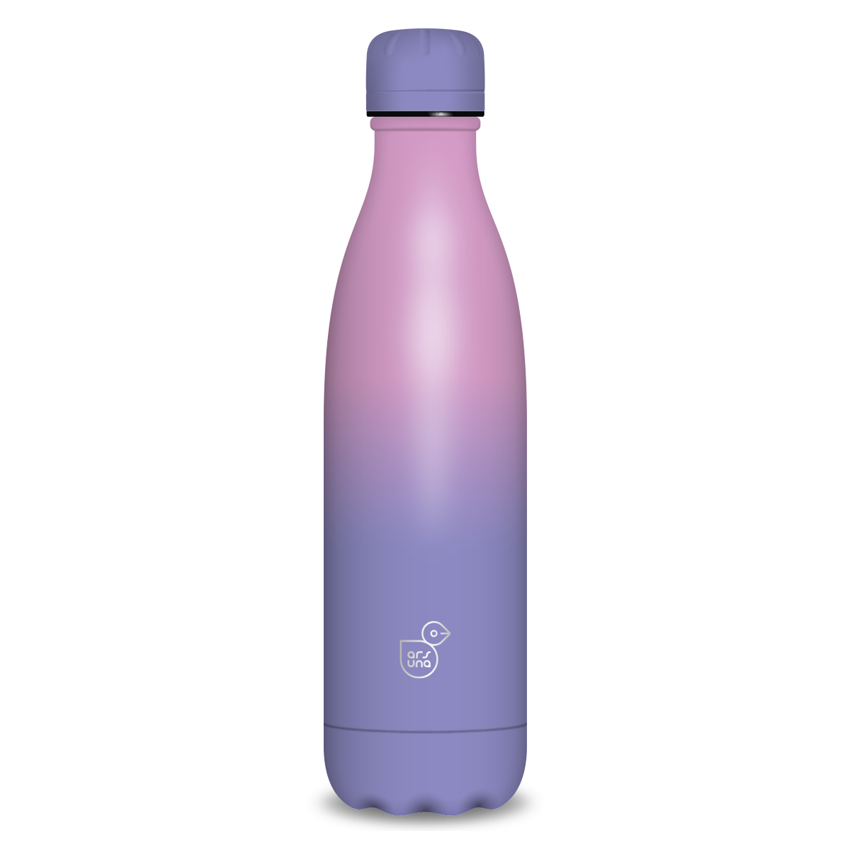Sticlă metalică cu pereți dubli Ars Una - 500 ml (asortate)