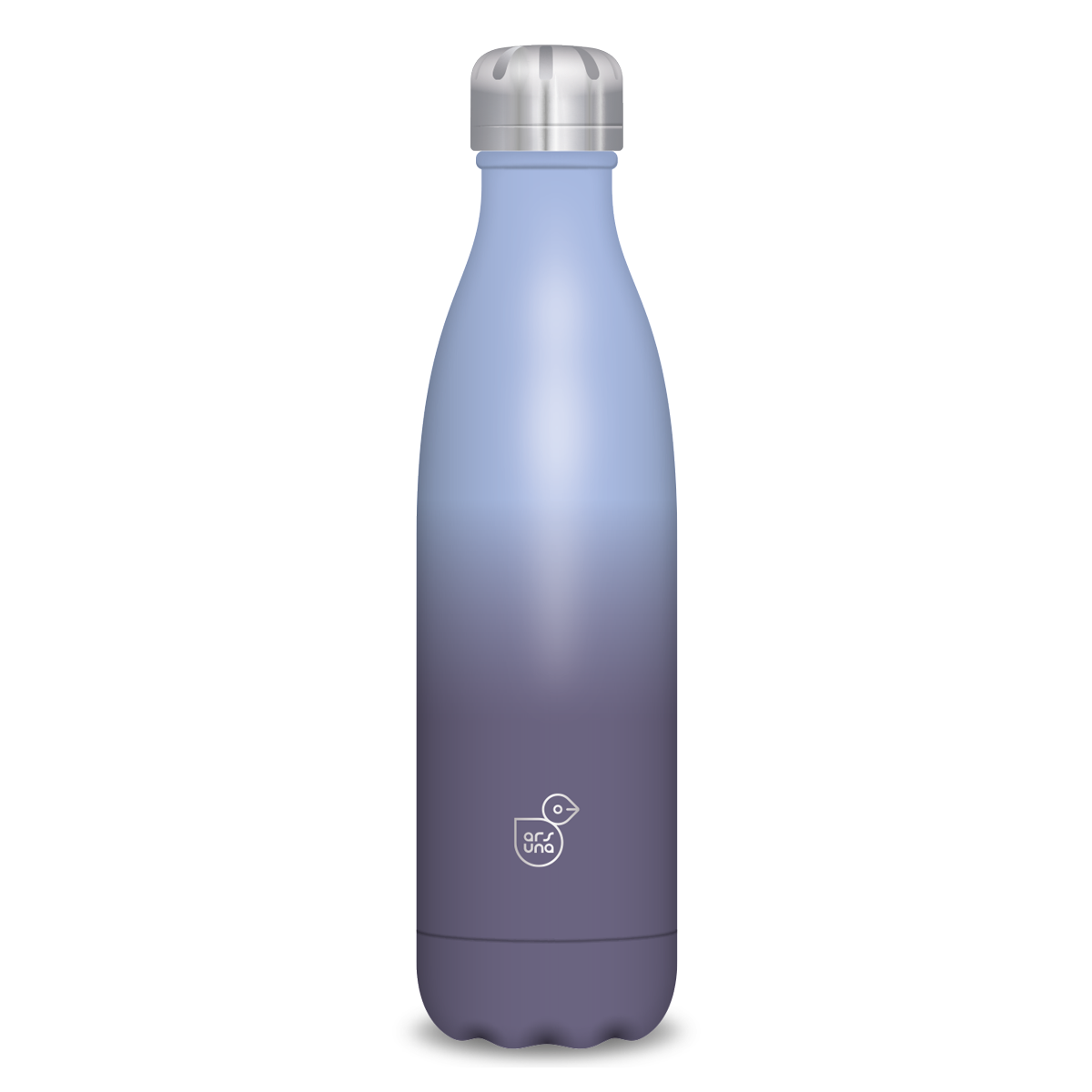 Sticlă metalică cu pereți dubli Ars Una - 500 ml (asortate)