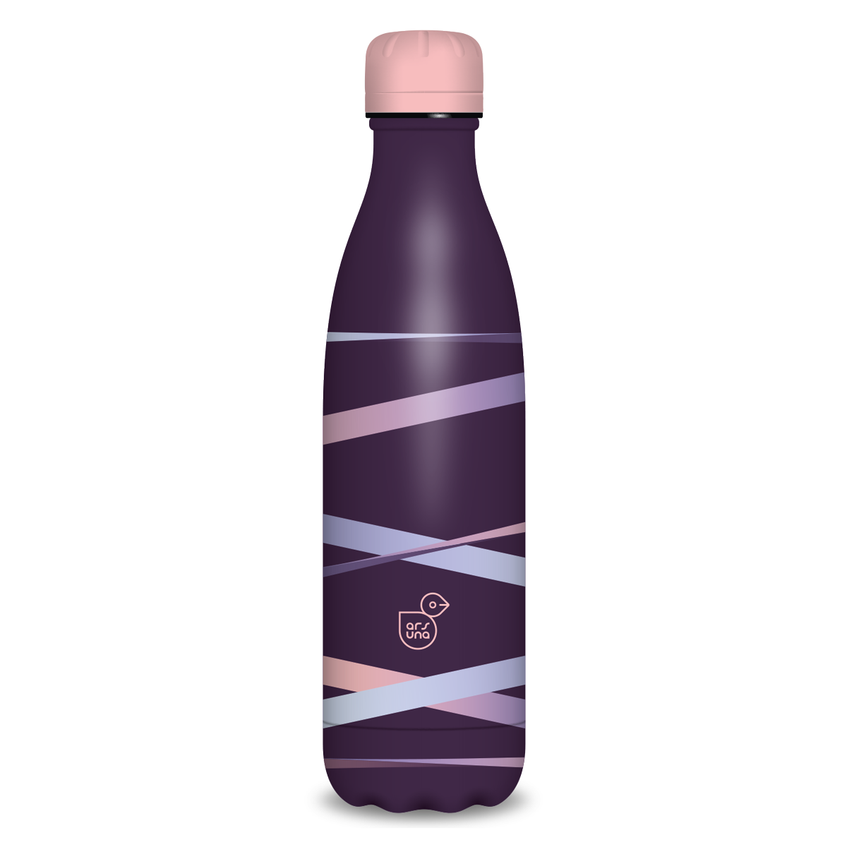 Sticlă metalică cu pereți dubli Ars Una - 500 ml (asortate)