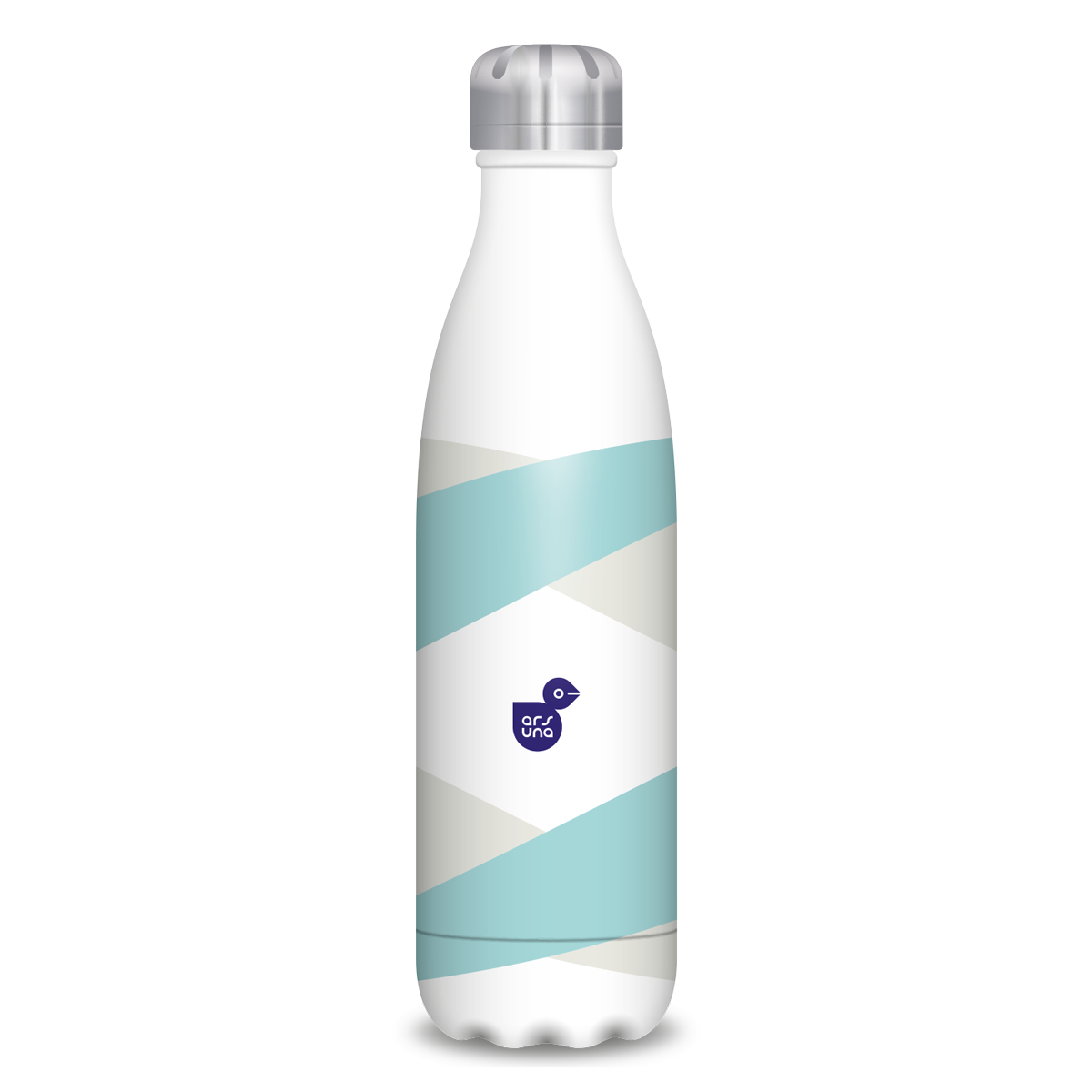 Sticlă metalică cu pereți dubli Ars Una - 500 ml (asortate)