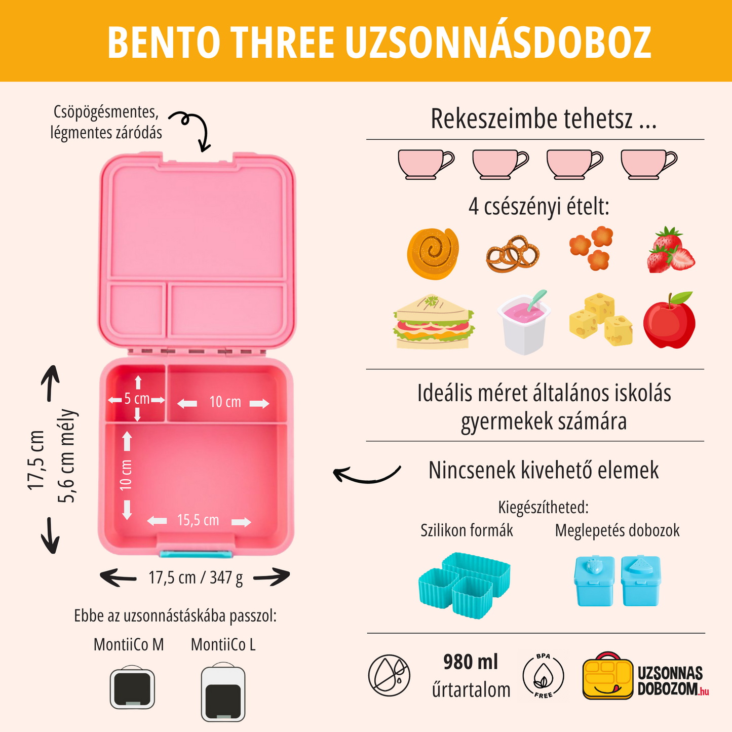 Bento Trei - Căpșuni