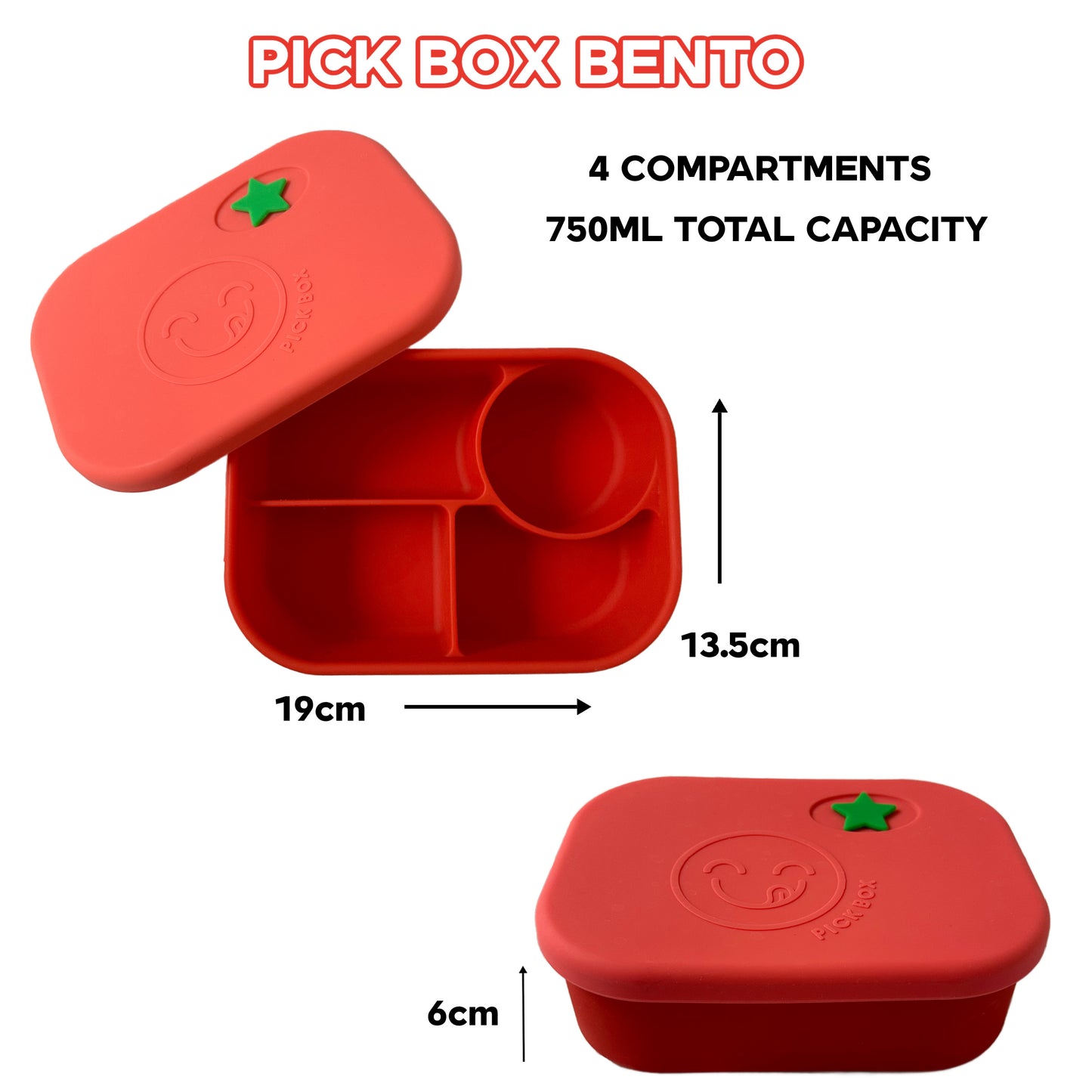Pick Box - Bento (többféle színben)
