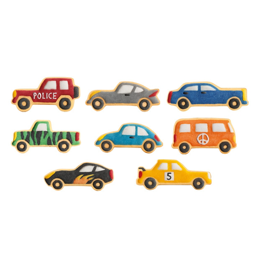 DELÍCIA KIDS sütikiszúrók - Kisautók (8 db)