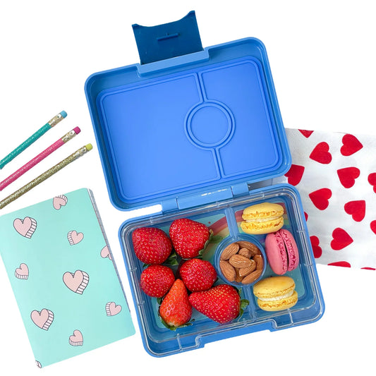 Yumbox Snack Monte Carlo Blue / Navy Clear