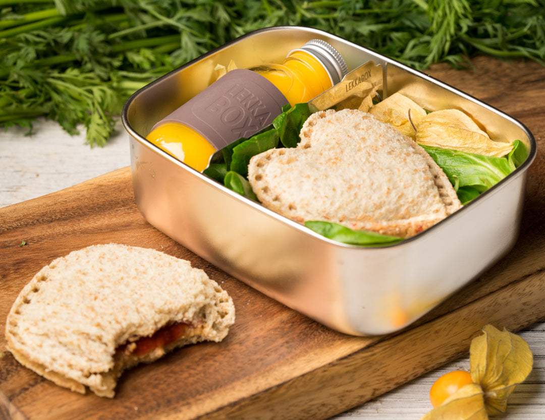 Szendvicsforma töltött szendvicsekhez - szív és virág (2 db)