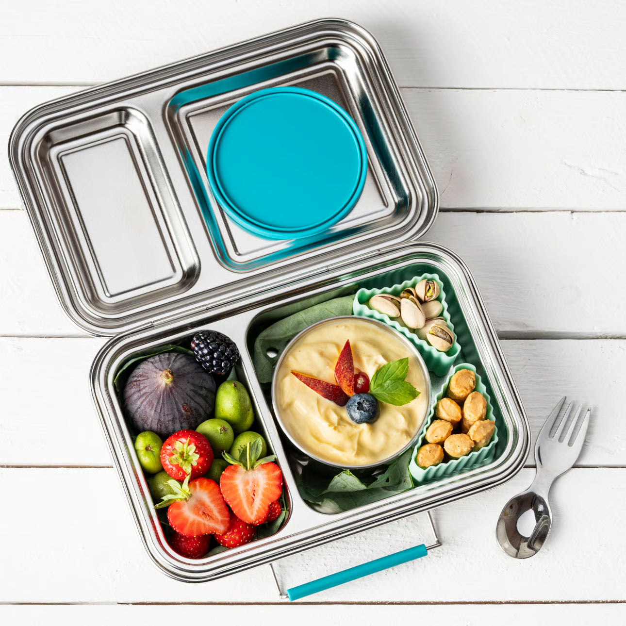 Lekkabox Tin rozsdamentes acéltégely 180 ml