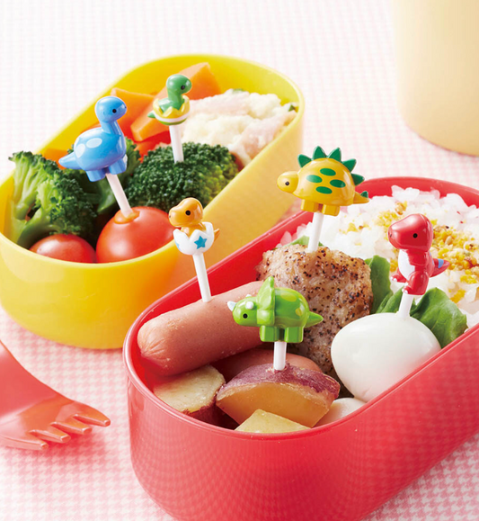 6 db mini nyárs - dinók és dinóbébik