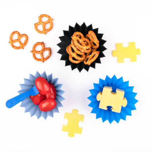 Lunch Punch szilikon formák (3 db) - kék