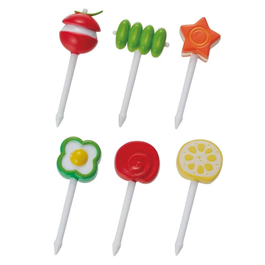 6 db mini nyárs - zöldségek