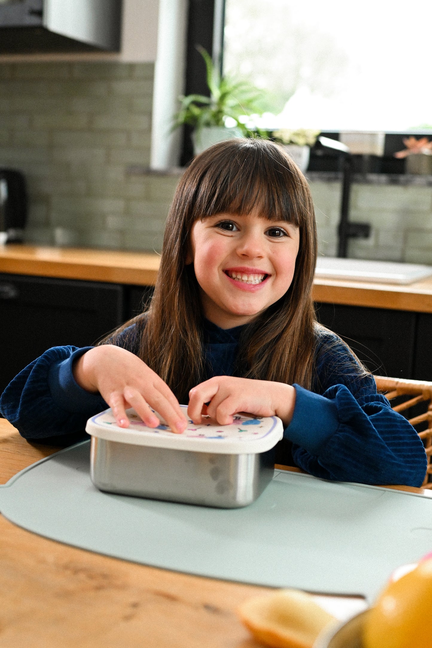 The Cotton Cloud rozsdamentes uzsonnásdoboz - Dancing Hearts