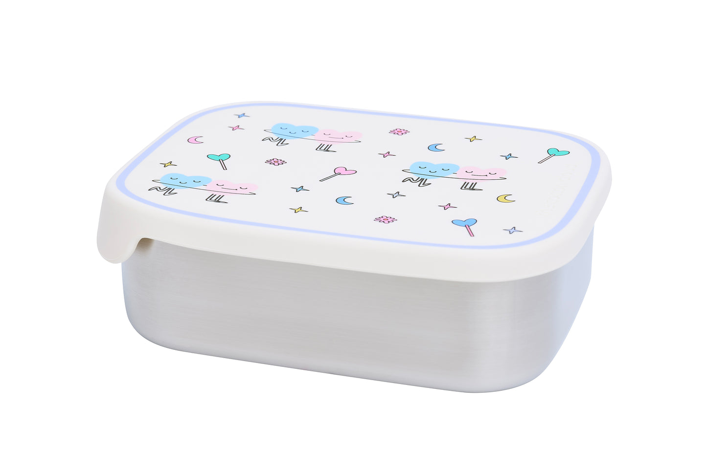 The Cotton Cloud rozsdamentes uzsonnásdoboz - Dancing Hearts