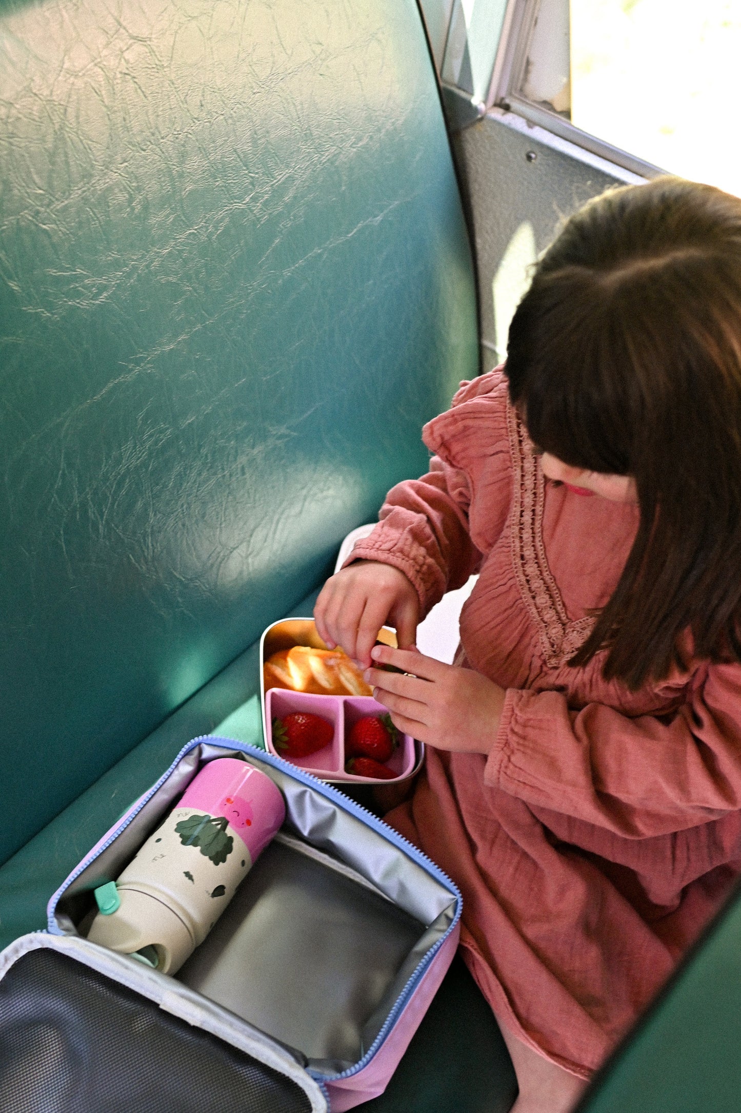 The Cotton Cloud rozsdamentes uzsonnásdoboz - Veggie Pals