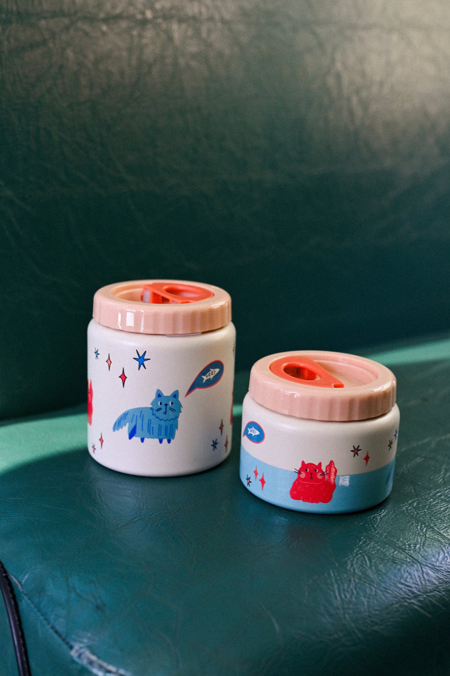 The Cotton Cloud 500 ml ételtermosz - Meowtiful Cats