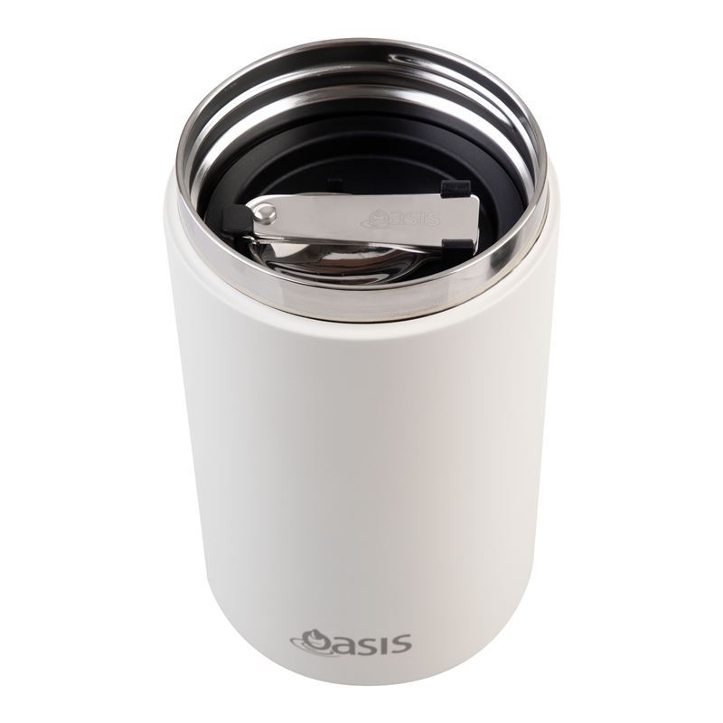 Oasis rozsdamentes ételtermosz kanállal és szósztartóval 700 ml (több színben)
