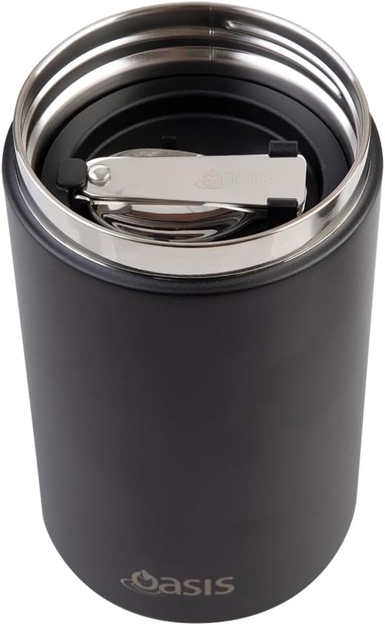 Oasis rozsdamentes ételtermosz kanállal és szósztartóval 700 ml (több színben)