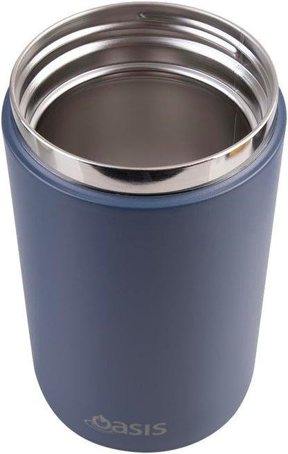 Oasis rozsdamentes ételtermosz kanállal és szósztartóval 700 ml (több színben)