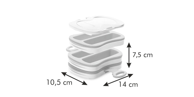 Müzliszelet készítő szett