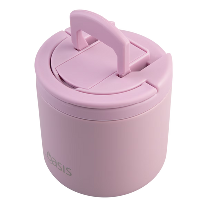 Oasis rozsdamentes acél ételtermosz kanál-villával 500 ml (több színben)