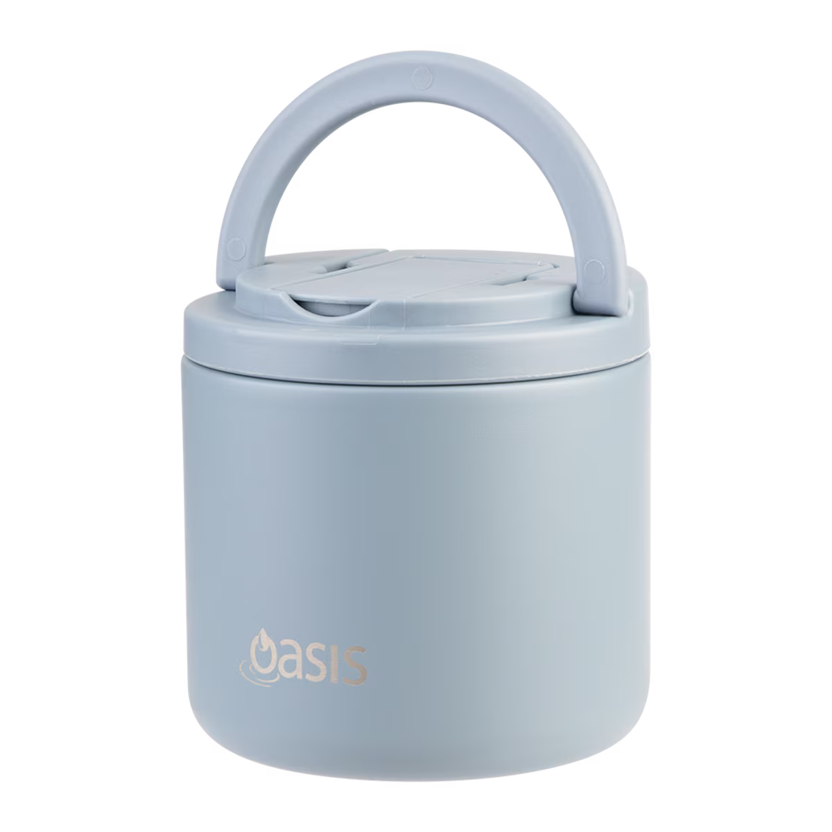 Oasis rozsdamentes acél ételtermosz kanál-villával 500 ml (több színben)