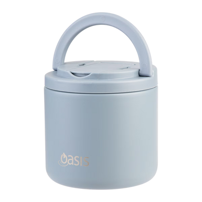 Oasis rozsdamentes acél ételtermosz kanál-villával 500 ml (több színben)