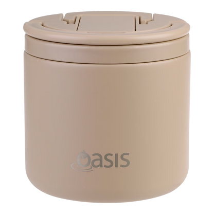 Oasis rozsdamentes acél ételtermosz kanál-villával 500 ml (több színben)