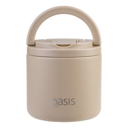 Oasis rozsdamentes acél ételtermosz kanál-villával 500 ml (több színben)