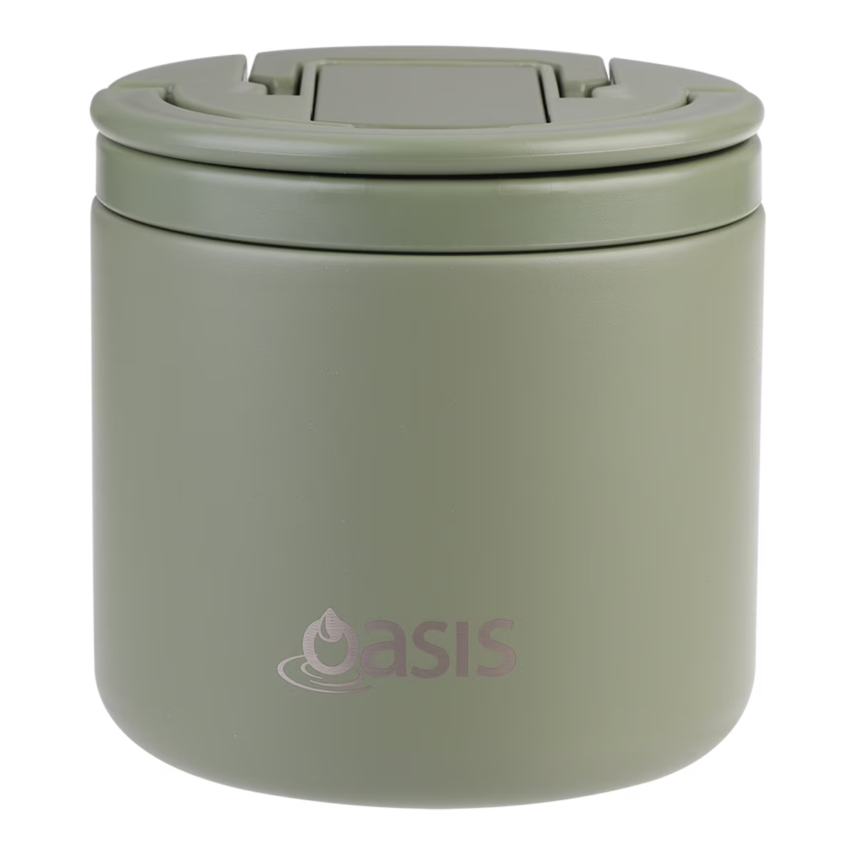 Oasis rozsdamentes acél ételtermosz kanál-villával 500 ml (több színben)