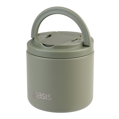 Oasis rozsdamentes acél ételtermosz kanál-villával 500 ml (több színben)