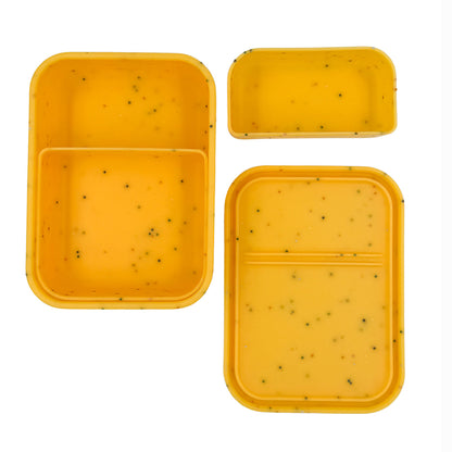 ABC Lunchies Flexi Bento Mate 2 szilikon uzsonnásdoboz (több színben)