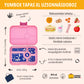 Yumbox Tapas XL Capri pink / Bon appetit (5 rekeszes)