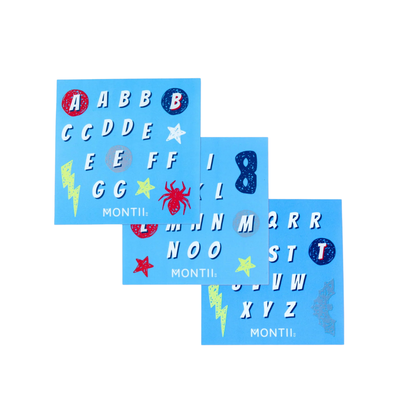 Bento Three - Coastal-kék / Superhero