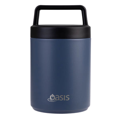 Oasis rozsdamentes ételtermosz kanállal és szósztartóval 480 ml (több színben)