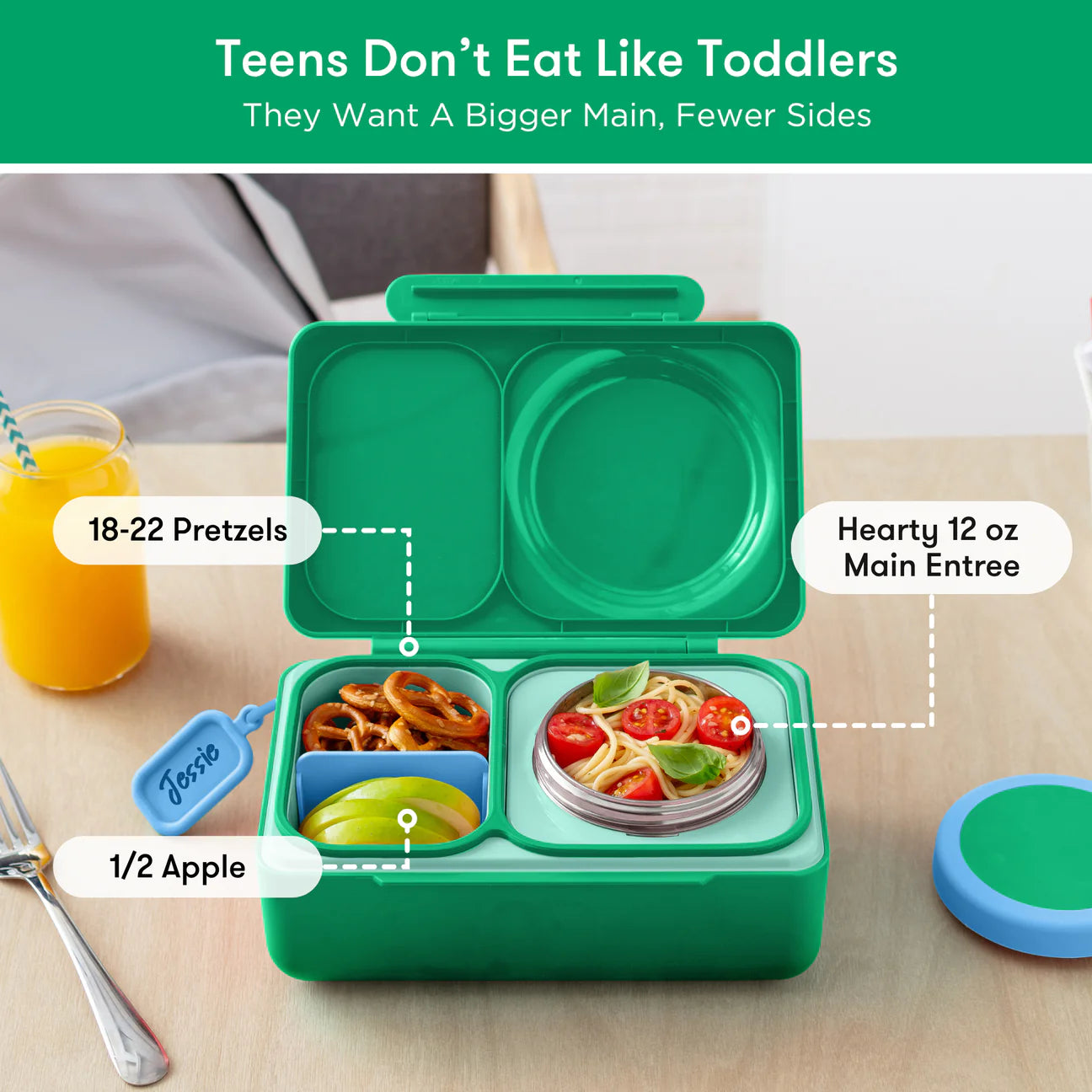 OmieBox UP - Jade Green