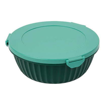 Yumbox salátás doboz - sötétzöld