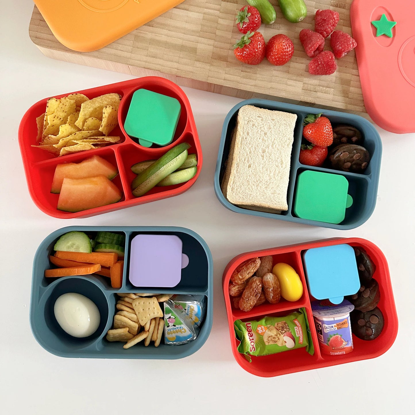 Pick & Dip Pots - kocka (többféle színben)