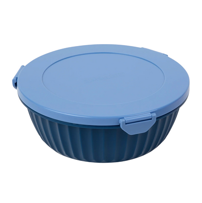 Yumbox salátás doboz - sötétkék