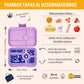 Yumbox Tapas XL True Blue / Groovy (5 rekeszes)