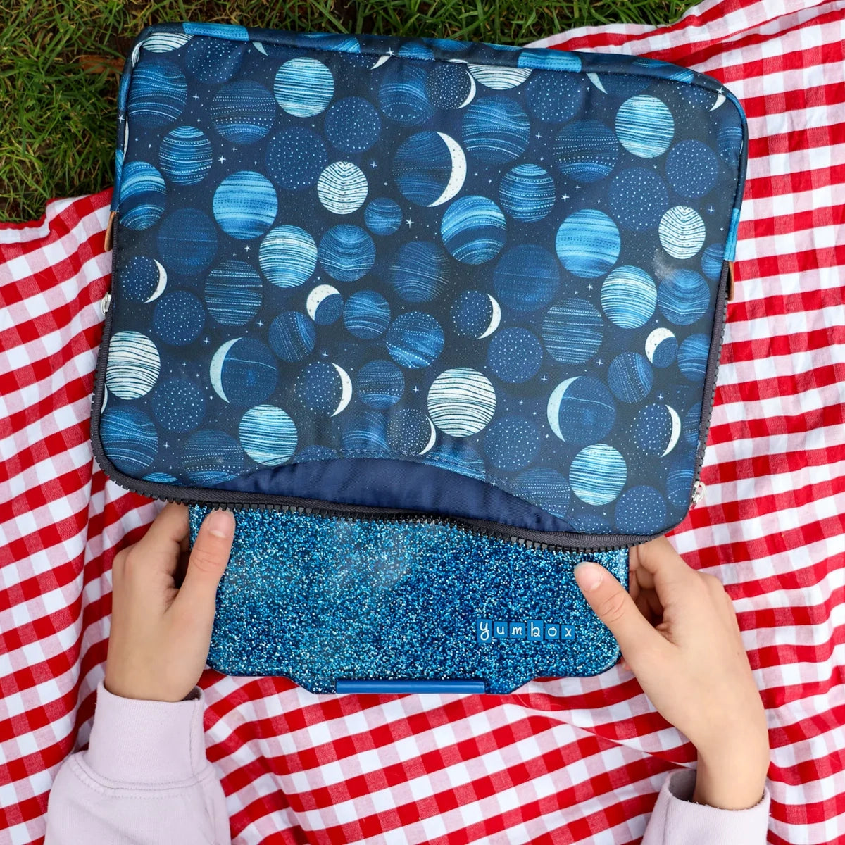 Yumbox Pret Twilight Blue Glitter