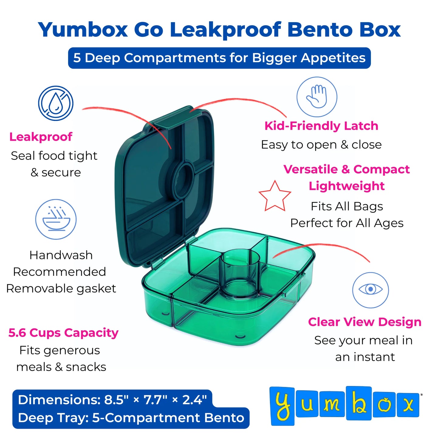 Yumbox Go / Lima Green