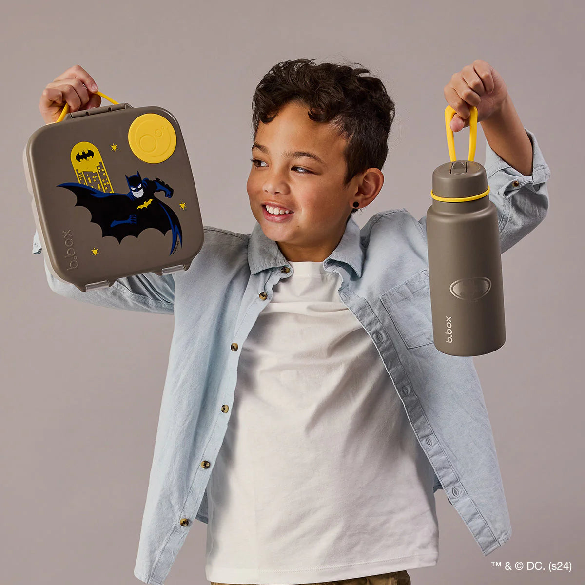 b.box hőtartó fémkulacs 1000 ml – Batman