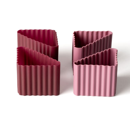 Triunghi din silicon Lekkabox (4 buc.) - diverse culori
