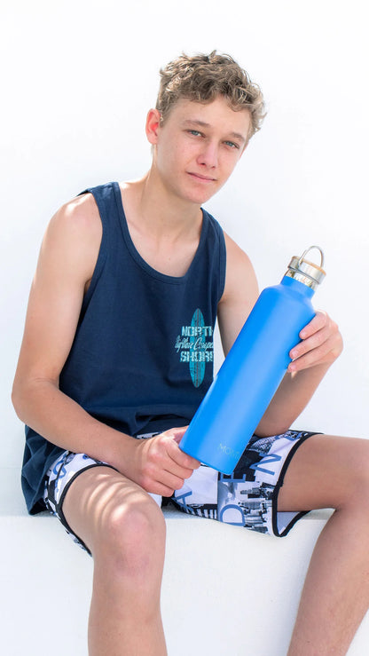 Montii Mega termosz 1000 ml - szürke