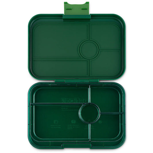 Yumbox Tapas XL Greenwich Green / Green Clear (5 rekeszes)