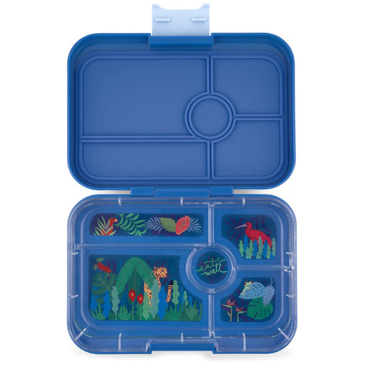 Yumbox Tapas XL True blue / Jungle (5 rekeszes)