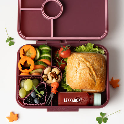 Triunghi din silicon Lekkabox (4 buc.) - diverse culori
