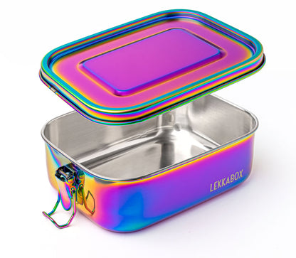 Lekkabox Rainbow Safe 1000 ml - rozsdamentes uzsonnásdoboz