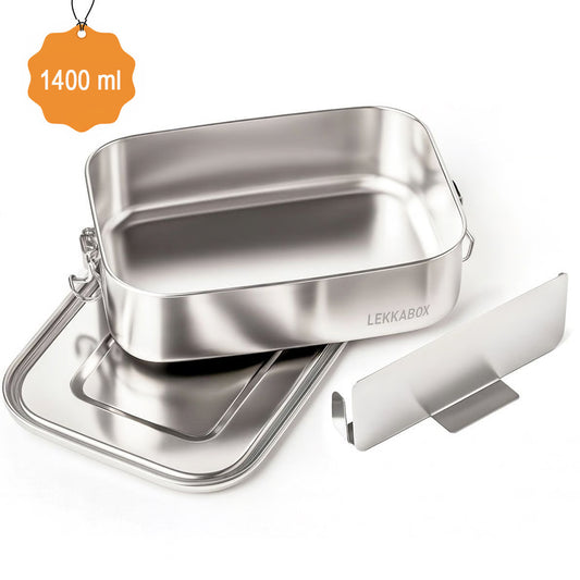 Lekkabox Safe 1400 ml - rozsdamentes uzsonnásdoboz