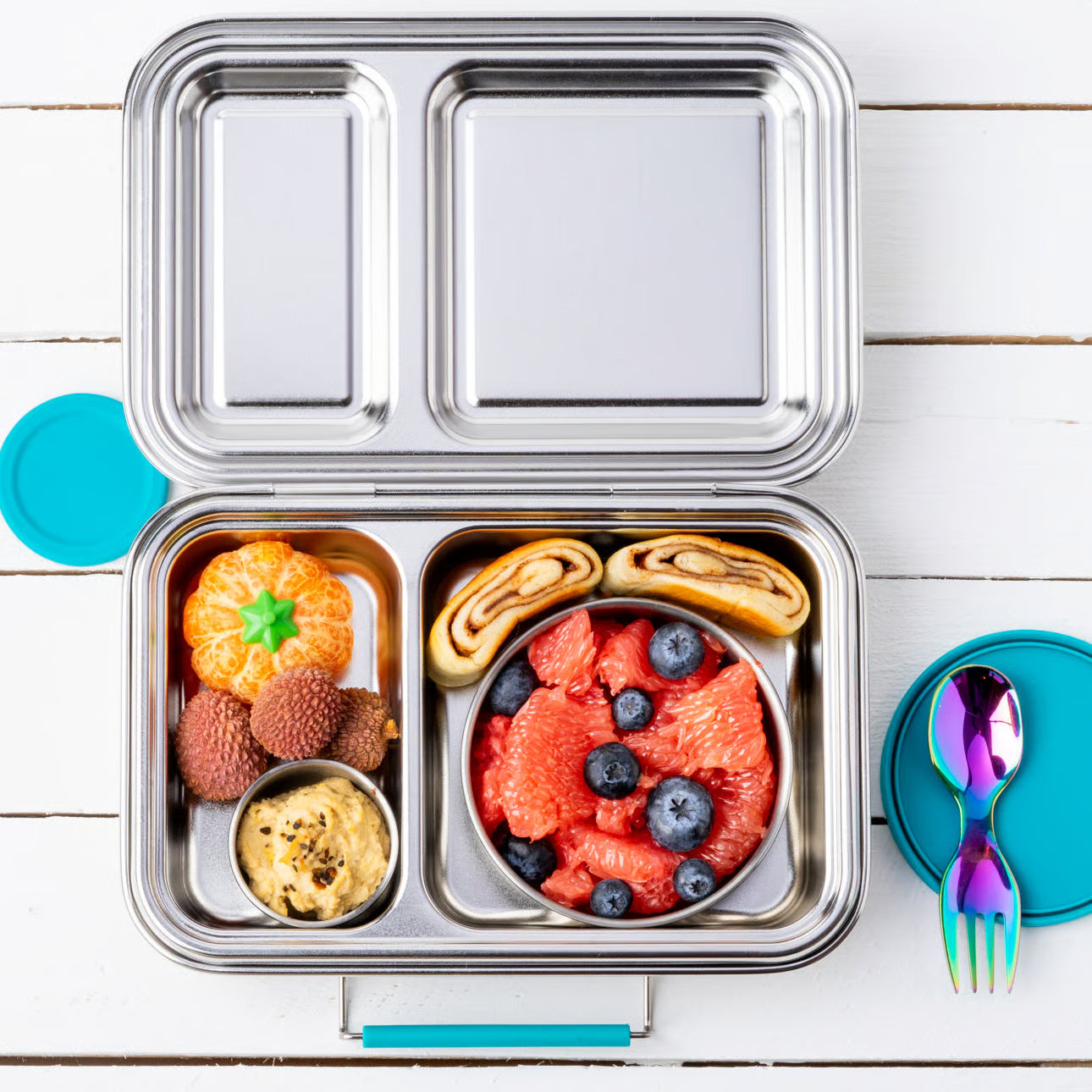 Lekkabox Tin rozsdamentes acéltégely 180 ml