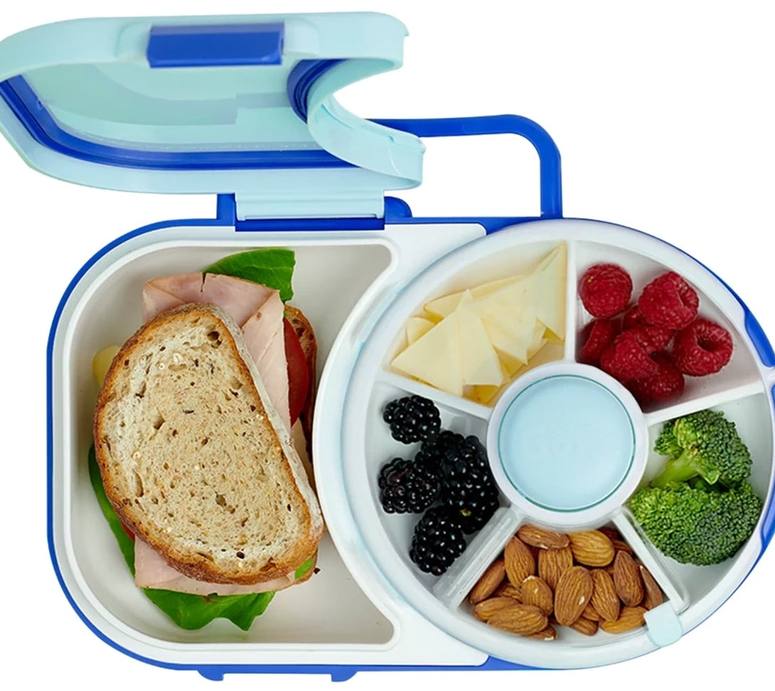 GöBe 2in1 Lunchbox & Snack Spinner (több színben)
