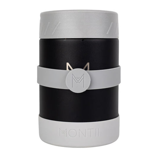 Montii 500 ml ételtermosz - fekete-szürke
